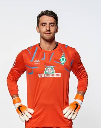 Portraittermin Werder Bremen 2019 2010 02.07.2019, wohninvest Weserstadion, Bremen, Portraittermin Werder Bremen 2019 2010, im Bild Stefanos Kapino (Werder Bremen 27) 1.BL Porträttermin 2019 2020,