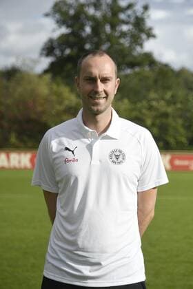 Trainer Ole Werner; Holstein Kiel; 2. BL, Porträttermin 2019 2020, Fußball, Männer, 18.09.19 Kiel NLZ Projendorf Kiel Germany