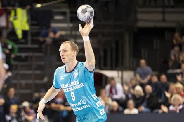 SG Flensburg-Handewitt vs Elverum Handball, Handball, EHF Champions League Gruppenphase, 18.09.19 Holger Glandorf (SG Flensburg-Handewitt, 09) Copyright: xBEAUTIFULxSPORTS MarioxM.xKobergx