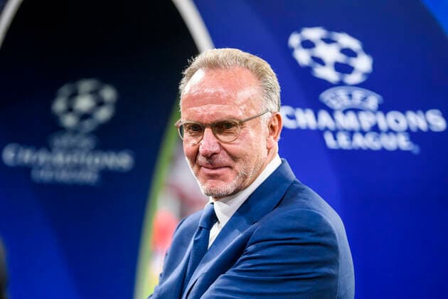 18.09.2019, xkvx, Fussball UEFA Champions League, FC Bayern Muenchen - Roter Stern Belgrad emspor, v.l. Vorstandsvorsitzender Karl-Heinz Rummenigge (FCB - FC Bayern Muenchen) (DFL DFB REGULATIONS PROHIBIT ANY USE OF PHOTOGRAPHS as IMAGE SEQUENCES and or QUASI-VIDEO) Muenchen