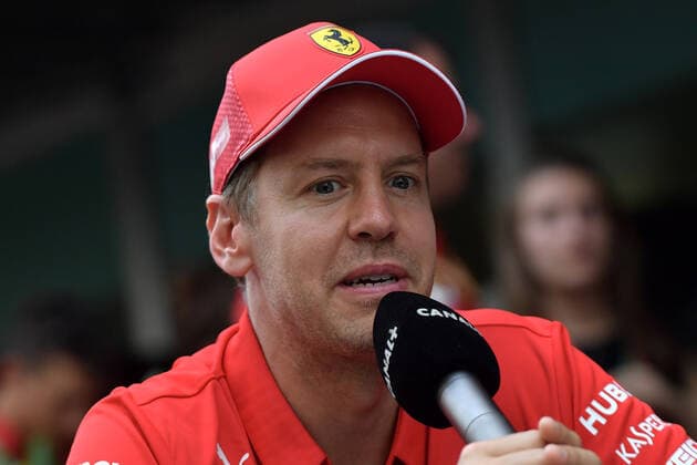 FORMULA 1 2019 SINGAPORE AIRLINES SINGAPORE GRAND PRIX 19.09.2019, Marina Bay Street Circuit, Singapore, FORMULA 1 2019 SINGAPORE AIRLINES SINGAPORE GRAND PRIX ,im Bild Sebastian Vettel (GER 5), Scuderia Ferrari Mission Winnow