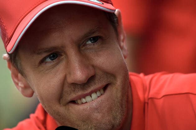 Sport Bilder des Tages FORMULA 1 2019 SINGAPORE AIRLINES SINGAPORE GRAND PRIX 19.09.2019, Marina Bay Street Circuit, Singapore, FORMULA 1 2019 SINGAPORE AIRLINES SINGAPORE GRAND PRIX ,im Bild Sebastian Vettel (GER 5), Scuderia Ferrari Mission Winnow