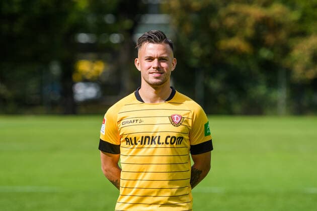 Sascha Horvath; SG Dynamo Dresden; 2. BL, Porträttermin 2019 2020