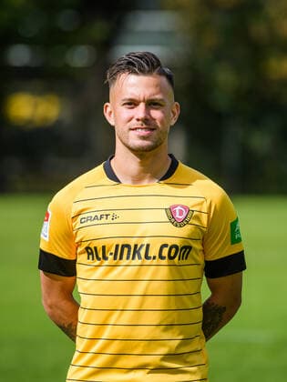 Sascha Horvath; SG Dynamo Dresden; 2. BL, Porträttermin 2019 2020