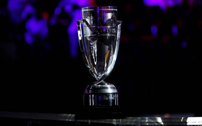 TENNIS - Laver Cup 2019 GENEVA,SWITZERLAND,20.SEP.19 - TENNIS - Laver Cup, Team Europe vs Team World. Image shows the Laver Cup. GEPAxpictures xMatthiasxHauer