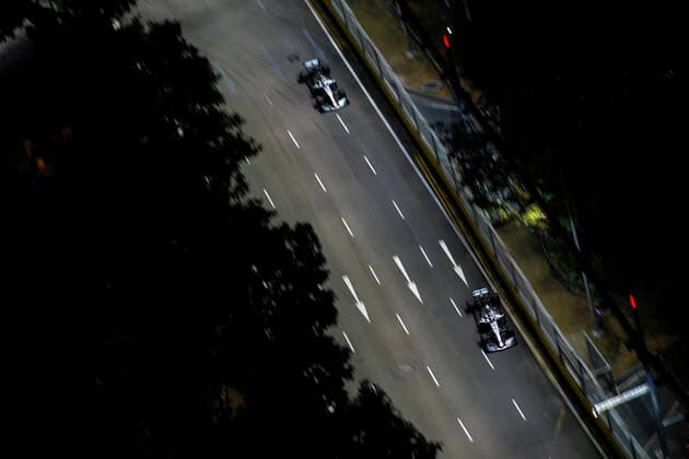 Motorsports: FIA Formula One World Championship, WM, Weltmeisterschaft 2019, Grand Prix of Singapore, 77 Valtteri Bottas (FIN, Mercedes AMG Petronas Motorsport), Singapore Singapore