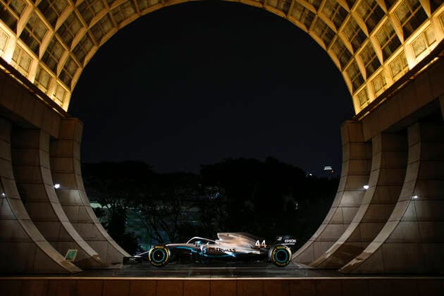 Bilder des Jahres 2019, Sport 09 September Sport Themen der Woche KW38 Sport Bilder des Tages Motorsports: FIA Formula One World Championship, WM, Weltmeisterschaft 2019, Grand Prix of Singapore, Car of 44 Lewis Hamilton (GBR, Mercedes AMG Petronas Motorsport), Singapore Singapore
