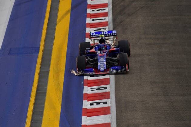 Pierre Gasly, Toro Rosso, formula 1 GP, Singapore, 20.09.2019 Photo:mspb Jerry Andre Pierre Gasly, formula 1 GP, Singapore,