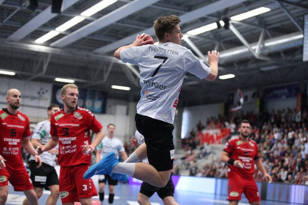 Yannick Terhaer (TV Emsdetten 7) GER, Handball, 2. Bundesliga, ASV Hamm-Westfalen gegen TV Emsdetten, 20.09.2019 Hamm Copyright: xEIBNER JanxStrohdiekx EP_JSK