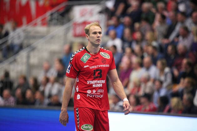 Stefan Lex (ASV Hamm-Westfalen 13) GER, Handball, 2. Bundesliga, ASV Hamm-Westfalen gegen TV Emsdetten, 20.09.2019 Hamm Copyright: xEIBNER JanxStrohdiekx EP_JSK