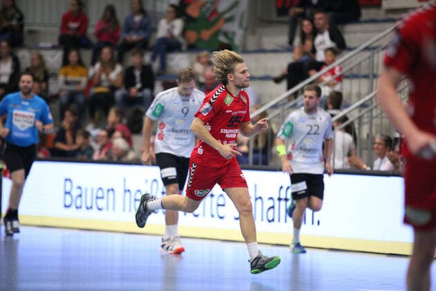 Marten Franke (ASV Hamm-Westfalen 55) GER, Handball, 2. Bundesliga, ASV Hamm-Westfalen gegen TV Emsdetten, 20.09.2019 Hamm Copyright: xEIBNER JanxStrohdiekx EP_JSK
