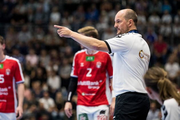 2. Handball-Bundesliga; VfL Gummersbach - HSV Hamburg VfL Gummersbach Headcoach Torge Greve, 2. Handball-Bundesliga VfL Gummersbach - HSV Hamburg; Gummersbach, Schwalbe arena Copyright: xBEAUTIFULxSPORTS Wunderlx