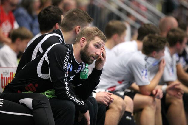 Konstantin Madert (TV Emsdetten 16) GER, Handball, 2. Bundesliga, ASV Hamm-Westfalen gegen TV Emsdetten, 20.09.2019 Hamm Copyright: xEIBNER JanxStrohdiekx EP_JSK