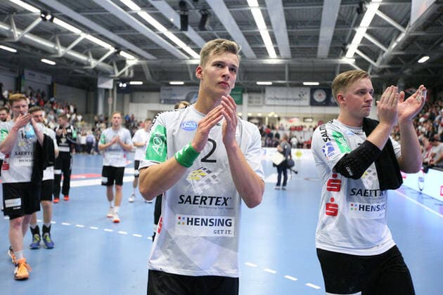 Tim Weischer (TV Emsdetten 2) GER, Handball, 2. Bundesliga, ASV Hamm-Westfalen gegen TV Emsdetten, 20.09.2019 Hamm Copyright: xEIBNER JanxStrohdiekx EP_JSK