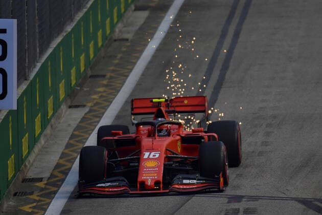 Charles Leclerc, Scuderia Ferrari, formula 1 GP, Singapore, 21.09.2019 Photo:mspb Jerry Andre Charles Leclerc, formula 1 GP, Singapore,