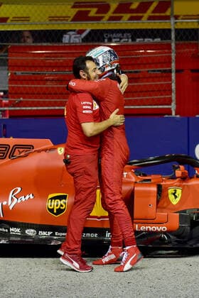 Charles Leclerc, Scuderia Ferrari, formula 1 GP, Singapore, 21.09.2019 Photo:mspb Jerry Andre Charles Leclerc, formula 1 GP, Singapore,