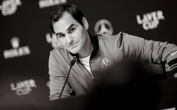 TENNIS - Laver Cup 2019 GENEVA,SWITZERLAND,21.SEP.19 - TENNIS - Laver Cup, Team Europe vs Team World. Image shows Roger Federer (SUI). GEPAxpictures xMatthiasxHauer
