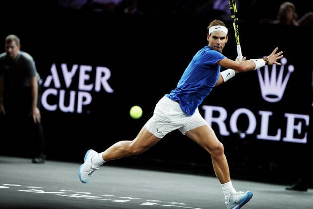 TENNIS - Laver Cup 2019 GENEVA,SWITZERLAND,21.SEP.19 - TENNIS - Laver Cup, Team Europe vs Team World. Image shows Rafael Nadal (ESP). GEPAxpictures xMatthiasxHauer