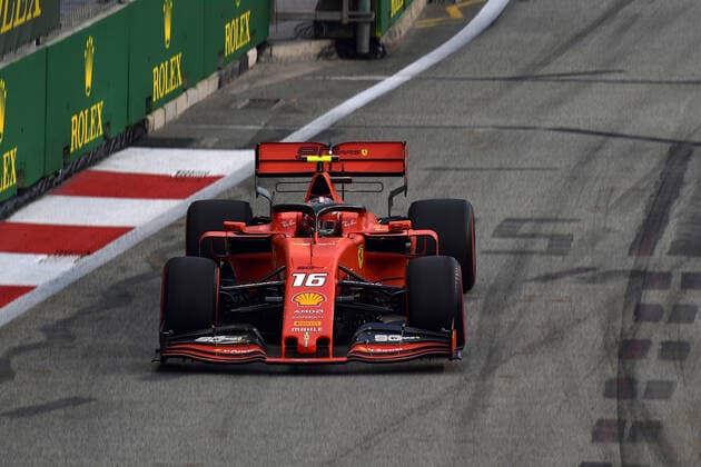 FORMULA 1 2019 SINGAPORE AIRLINES SINGAPORE GRAND PRIX 21.09.2019, Marina Bay Street Circuit, Singapore, FORMULA 1 2019 SINGAPORE AIRLINES SINGAPORE GRAND PRIX ,im Bild Charles Leclerc (MCO 16), Scuderia Ferrari Mission Winnow