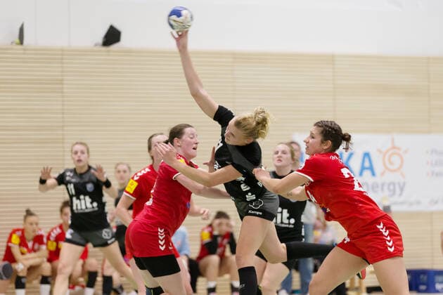 FSG Mainz 05 Budenheim - Buxtehuder SV,21.09.2019,GER,Handball, im Annika Lott,(Buxtehuder SV, 21), Eibner-Pressefoto Ulrich Scherbaum FSG Mainz 05 Budenheim - Buxtehuder SV Mainz-Budenheim Copyright: xEibner-Pressefoto UlrichxScherbax EP_usm