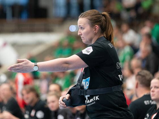 Katrin Schneider (Kurpfalz Baeren Chefcoach), Frisch Auf! Frauen vs. Kurpfalz-Baeren, Handball, Frauen, 1. Bundesliga, 21.09.2019 Frisch Auf! Frauen vs. Kurpfalz-Baeren, Handball, Frauen, 1. Bundesliga, 21.09.2019 Goeppingen Copyright: xEIBNER Michael_Schmidtx EP_MST