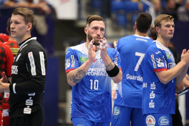 Fabian van Olphen (TBV Lemgo Lippe 10) GER, Handball, 1. Bundesliga, TBV Lemgo Lippe gegen Fuechse Berlin, 22.09.2019 Lemgo Copyright: xStrohdiekx Eibner-Pressefotox EP_jsk