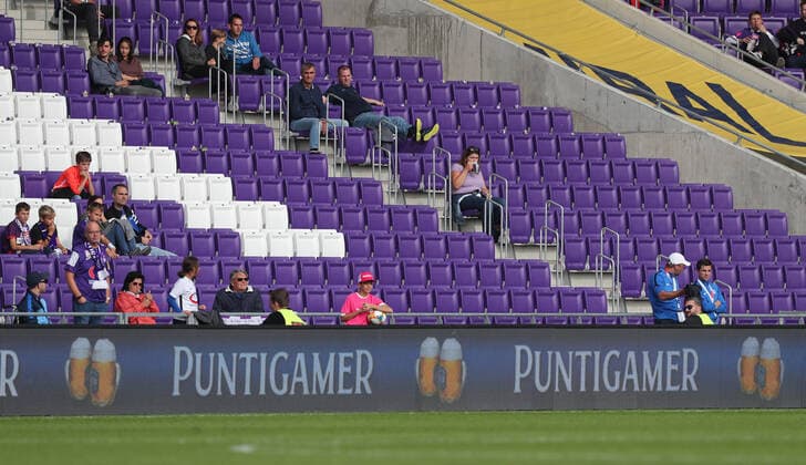 SOCCER - BL, A.Wien vs Altach VIENNA,AUSTRIA,22.SEP.19 - SOCCER - tipico Bundesliga, FK Austria Wien vs SCR Altach. Image shows fans. GEPAxpictures xChristianxOrt