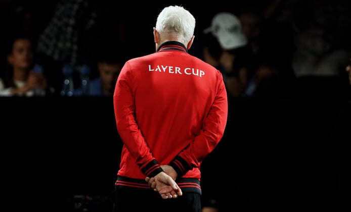 TENNIS - Laver Cup 2019 GENEVA,SWITZERLAND,22.SEP.19 - TENNIS - Laver Cup, Team Europe vs Team World. Image shows John McEnroe. GEPAxpictures xMatthiasxHauer