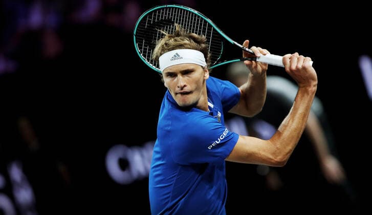 TENNIS - Laver Cup 2019 GENEVA,SWITZERLAND,22.SEP.19 - TENNIS - Laver Cup, Team Europe vs Team World. Image shows Alexander Zverev (GER). GEPAxpictures xMatthiasxHauer