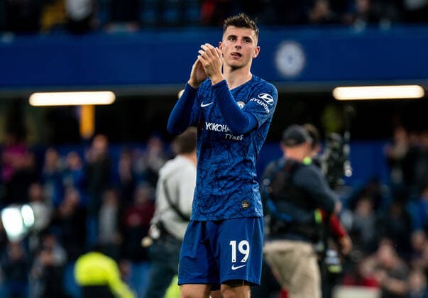 Mason Mount of Chelsea during the Premier League match between Chelsea and Liverpool at Stamford Bridge, London, England on 22 September 2019. Copyright: xLiamxMcAvoyx PMI-3068-0143