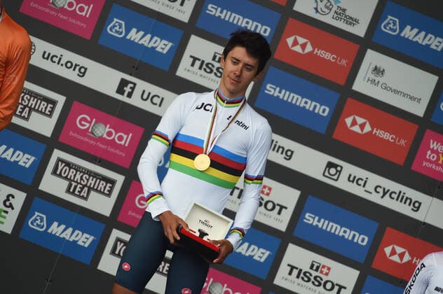 23-09-2019 World Championships Junior Man Cronometro; 2019, Italia; Tiberi, Antonio; Harrogate; 