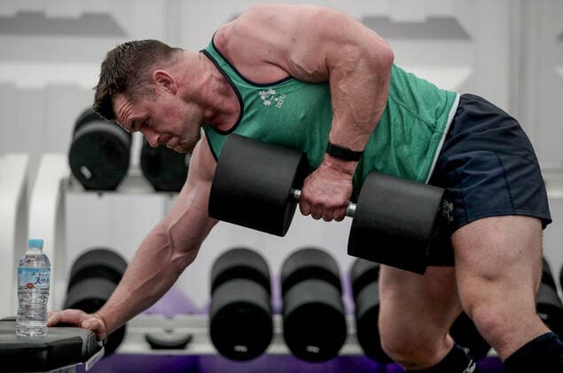 Bilder des Jahres 2019, Sport 09 September Sport Themen der Woche KW39 Sport Bilder des Tages Ireland Rugby Gym Session, Yumeria Sports Grounds, Iwata, Shizuoka, Japan 24 9 2019 Cian Healy Cian Healy 24 9 2019  Copyright: x©INPHO DanxSheridanx DAN20291