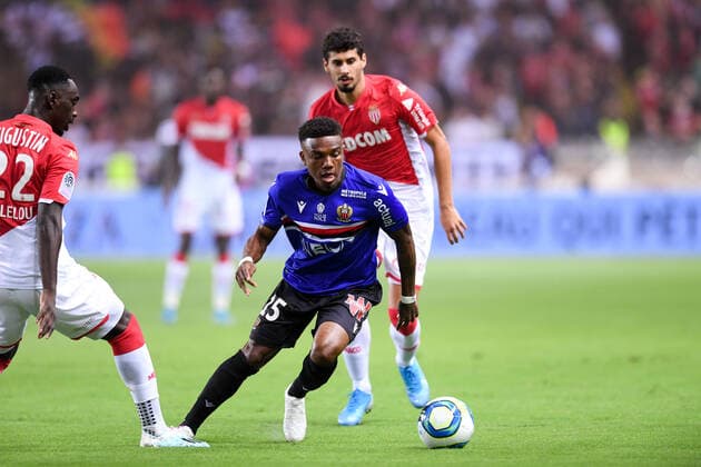15 PATRICK BURNER (NICE) FOOTBALL : Monaco vs Nice - Ligue 1 Conforama - 24 09 2019 FEP Panoramic 