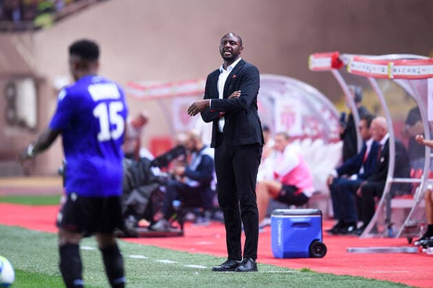 PATRICK VIEIRA (ENTRAINEUR NICE) FOOTBALL : Monaco vs Nice - Ligue 1 Conforama - 24 09 2019 FEP Panoramic 