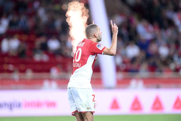 JOIE - 20 ISLAM SLIMANI (MONA) FOOTBALL : Monaco vs Nice - Ligue 1 Conforama - 24 09 2019 FEP Panoramic 