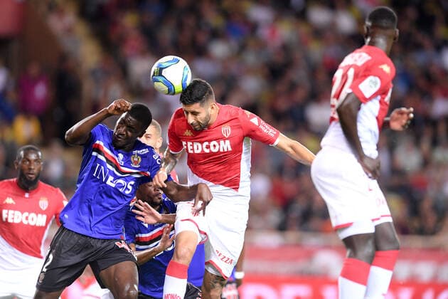 03 GUILLERMO MARIPAN (MONA) FOOTBALL : Monaco vs Nice - Ligue 1 Conforama - 24 09 2019 FEP Panoramic 