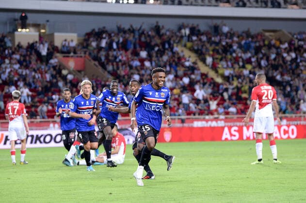 JOIE - 15 PATRICK BURNER (NICE) FOOTBALL : Monaco vs Nice - Ligue 1 Conforama - 24 09 2019 FEP Panoramic 