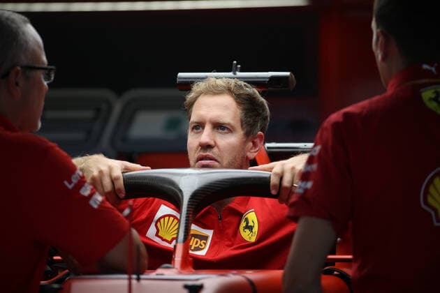 Photo4 LaPresse 26 09 2019 Sochi, Russia Grand Prix Formula One Russia 2019 In the pic: Sebastian Vettel (GER) Scuderia Ferrari SF90  Copyright: xPhoto4 LaPressex