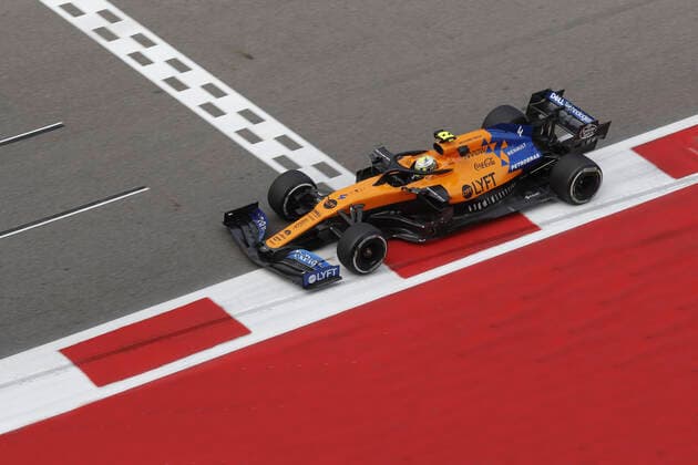 Motorsports: FIA Formula One World Championship, WM, Weltmeisterschaft 2019, Grand Prix of Russia, 4 Lando Norris (GBR, McLaren F1 Team), Sochi Russia