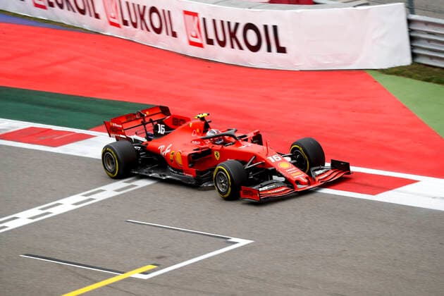 Motorsports: FIA Formula One World Championship, WM, Weltmeisterschaft 2019, Grand Prix of Russia, 16 Charles Leclerc (MCO, Scuderia Ferrari Mission Winnow), Sochi Russia
