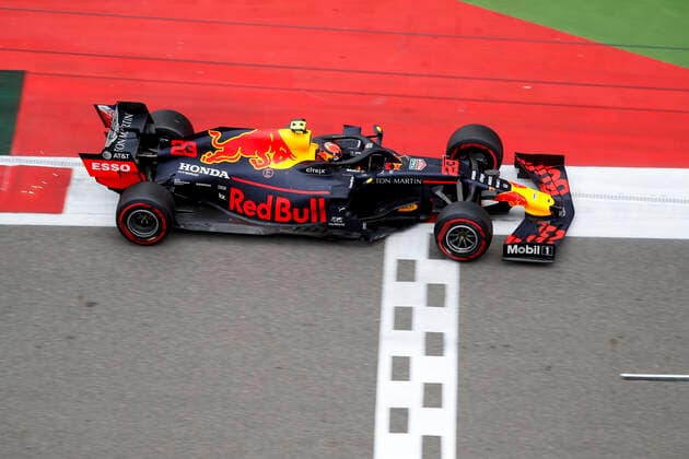 Motorsports: FIA Formula One World Championship, WM, Weltmeisterschaft 2019, Grand Prix of Russia, 23 Alexander Albon (THA, Aston Martin Red Bull Racing), Sochi Russia