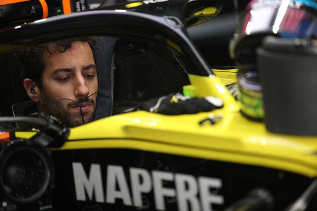 Photo4 LaPresse 28 09 2019 Sochi, Russia Grand Prix Formula One Russia 2019 In the pic: Free practice 3, Daniel Ricciardo (AUS) Renault Sport F1 Team RS19  Copyright: xPhoto4 LaPressex