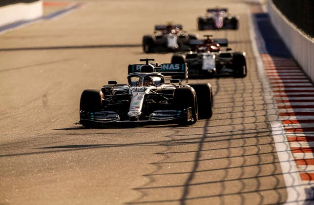 Motorsports: FIA Formula One World Championship, WM, Weltmeisterschaft 2019, Grand Prix of Russia, 44 Lewis Hamilton (GBR, Mercedes AMG Petronas Motorsport), Sochi Russia