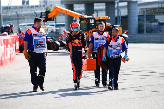 Motorsports: FIA Formula One World Championship, WM, Weltmeisterschaft 2019, Grand Prix of Russia, 23 Alexander Albon (THA, Aston Martin Red Bull Racing), Sochi Russia