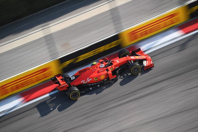 Charles Leclerc, Scuderia Ferrari, formula 1 GP, Russian in Sochi, 28.09.2019 Photo:mspb Jerry Andre Charles Leclerc, formula 1 GP, Russian