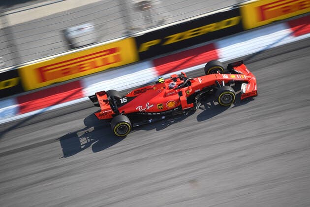 Charles Leclerc, Scuderia Ferrari, formula 1 GP, Russian in Sochi, 28.09.2019 Photo:mspb Jerry Andre Charles Leclerc, formula 1 GP, Russian
