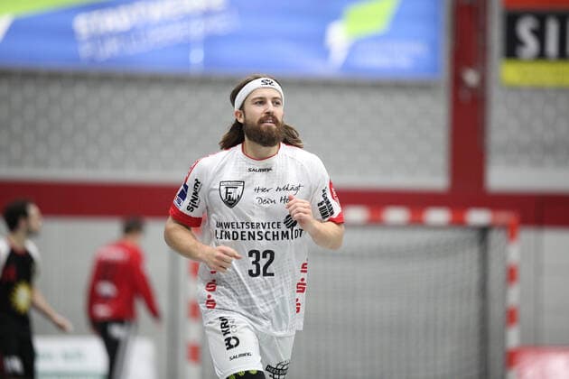 Julius Lindskog Andersson (TuS Ferndorf 32) GER, Handball, 2. Bundesliga, TuS N-Luebbecke gegen TuS Ferndorf, 28.09.2019 Luebbecke Copyright: xEIBNER JanxStrohdiekx EP_JSK