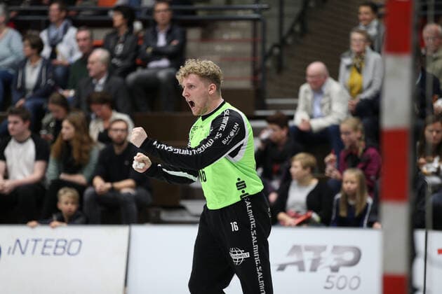 Tim Hottgenroth (TuS Ferndorf 16) GER, Handball, 2. Bundesliga, TuS N-Luebbecke gegen TuS Ferndorf, 28.09.2019 Luebbecke Copyright: xEIBNER JanxStrohdiekx EP_JSK