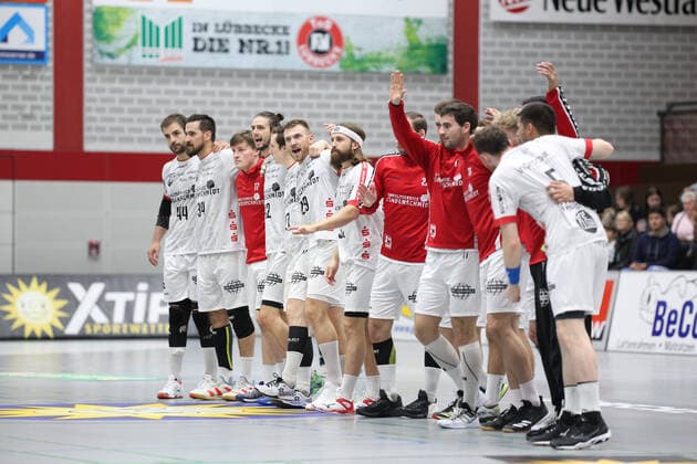 TuS Ferndorf GER, Handball, 2. Bundesliga, TuS N-Luebbecke gegen TuS Ferndorf, 28.09.2019 Luebbecke Copyright: xEIBNER JanxStrohdiekx EP_JSK