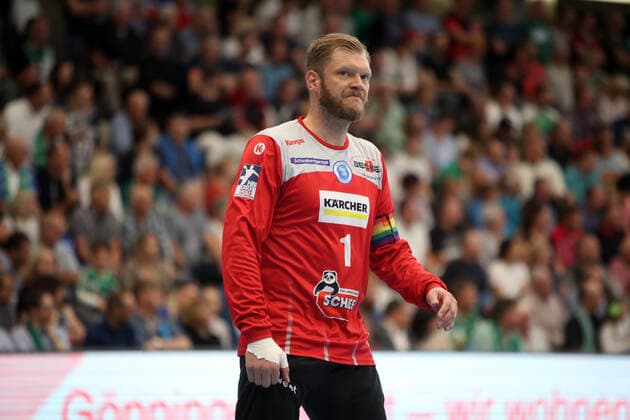 Frisch Auf Göppingen - TVB 1898 Stuttgart Deutschland, Göppingen, 29.09.2019, Handball, Liqui Moly HBL Bundesliga, Saison 2019 2020, Frisch Auf Göppingen - TVB 1898 Stuttgart: Johannes Bitter (TVB 1898 Stuttgart).